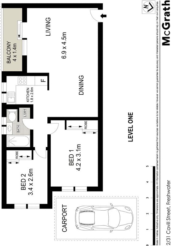 Neat and tidy apartment in a convenient location