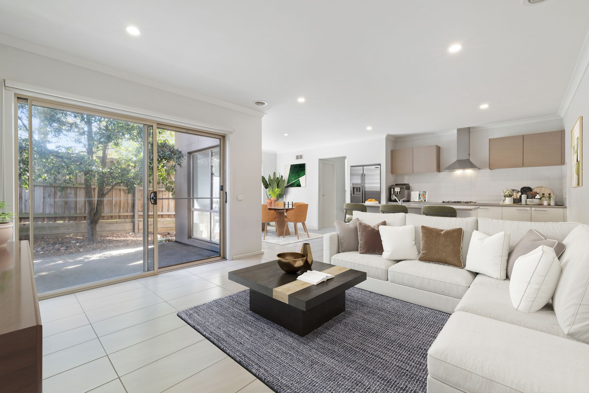 Modern Family Living With Versatile Spaces