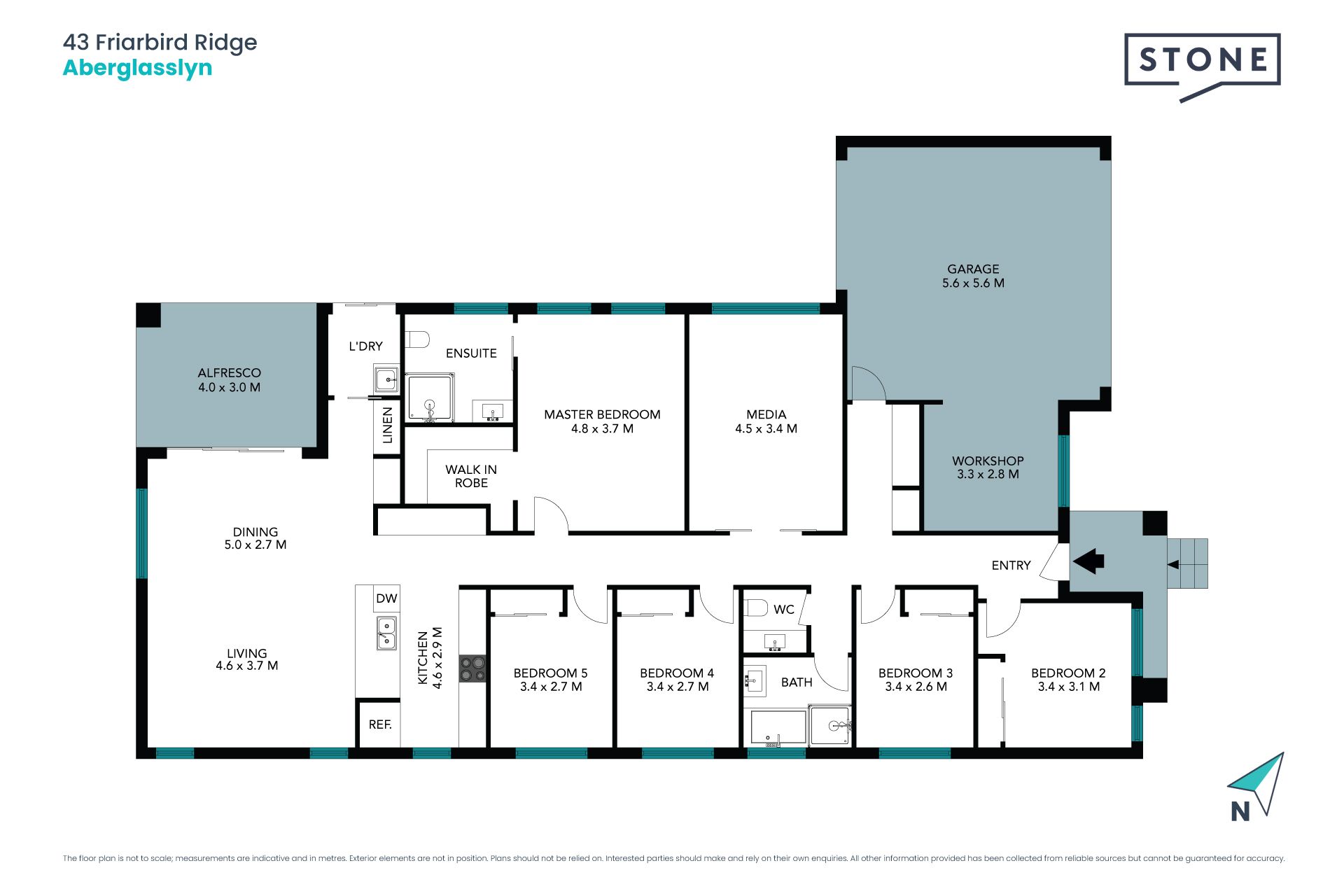 An elegant five bedroom masterpiece