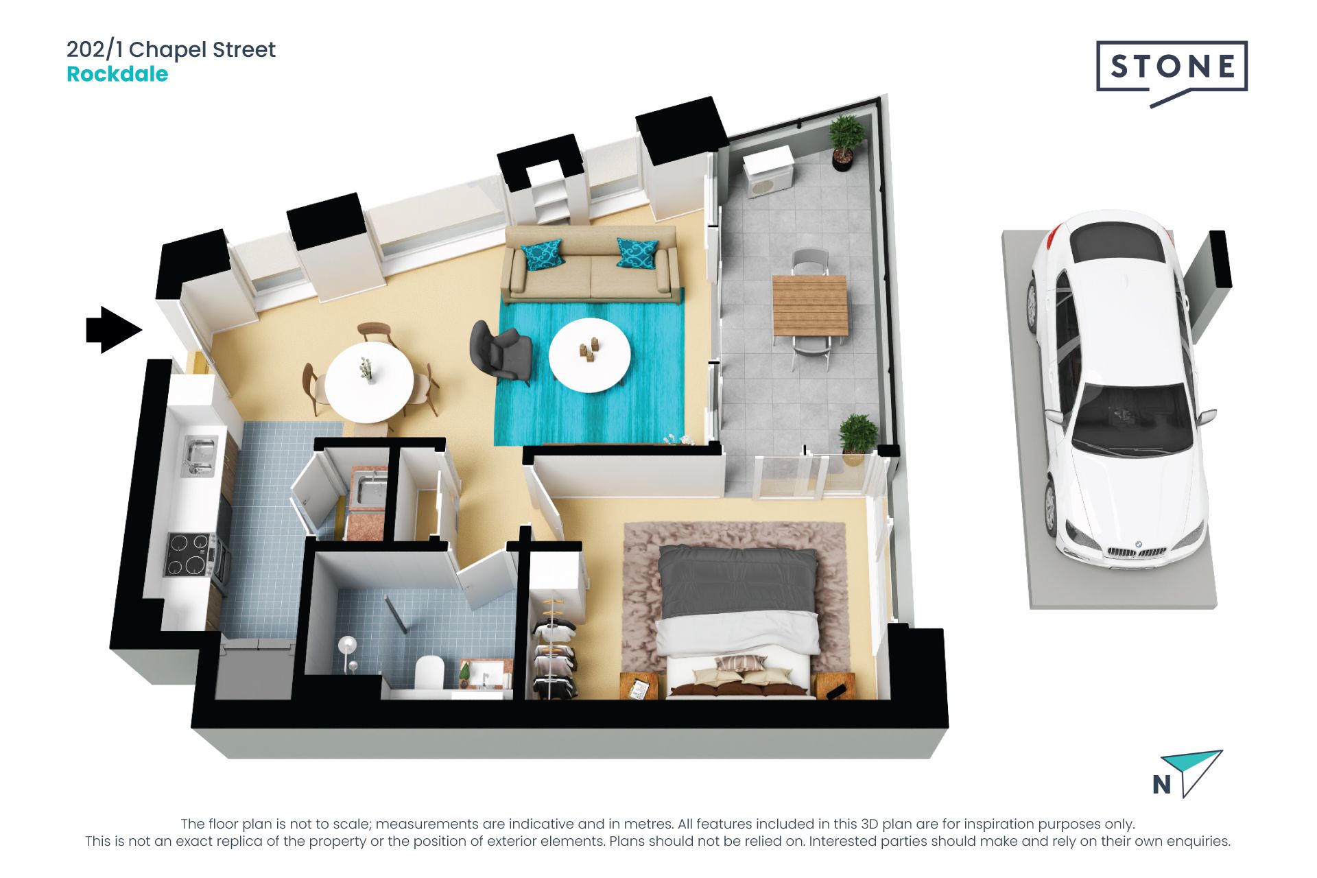 Near-new apartment in lifestyle precinct