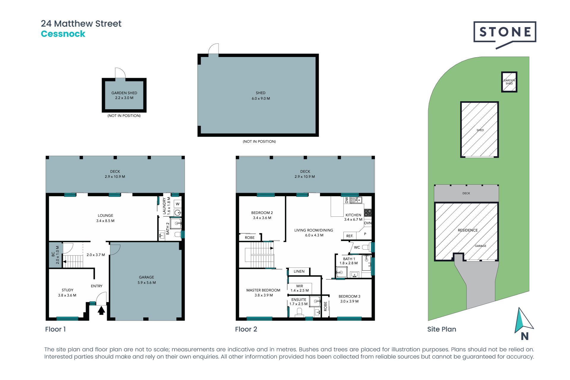 Quality 3 bed plus study family home on 771 sqm