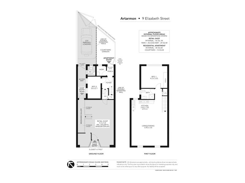 Torrens Title Shop and residence