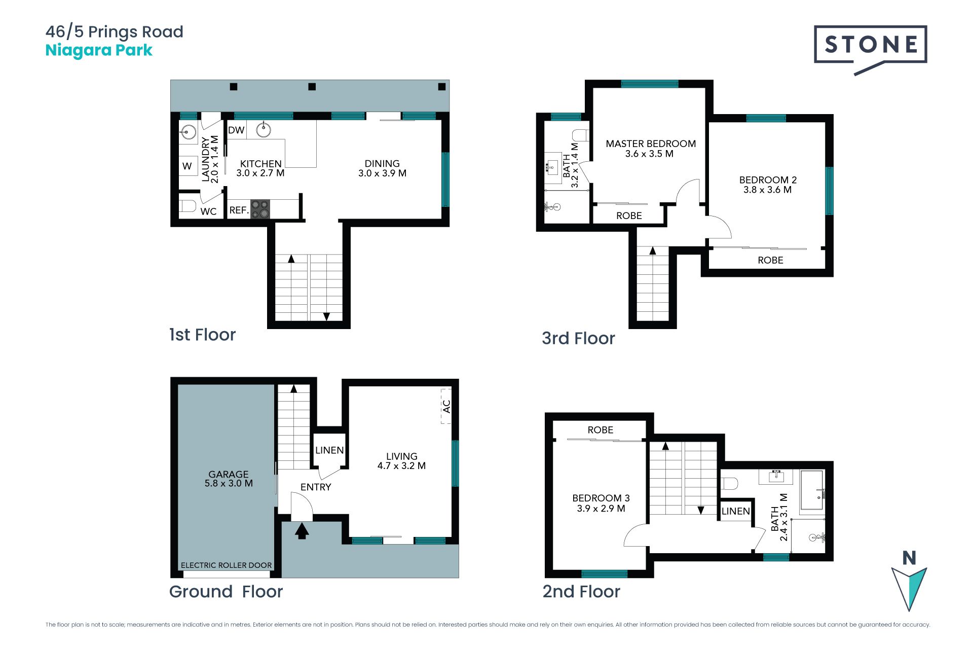 Modern Town House with security