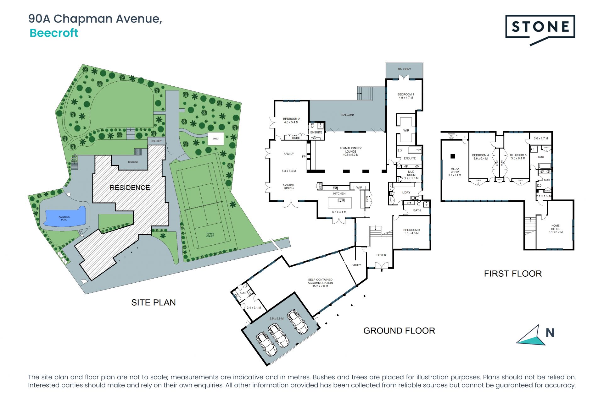 Beecroft Trophy Home Entertainers' estate on 3,350 sqm