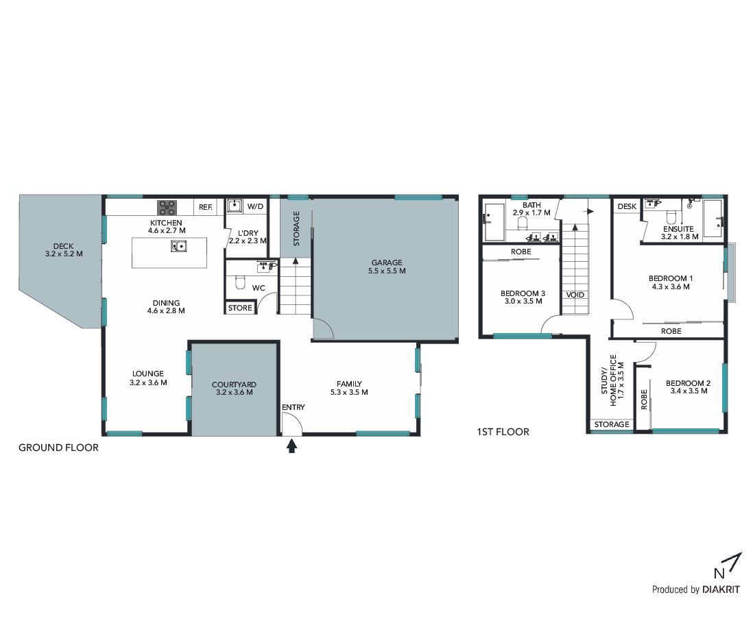 Freestanding designer townhome