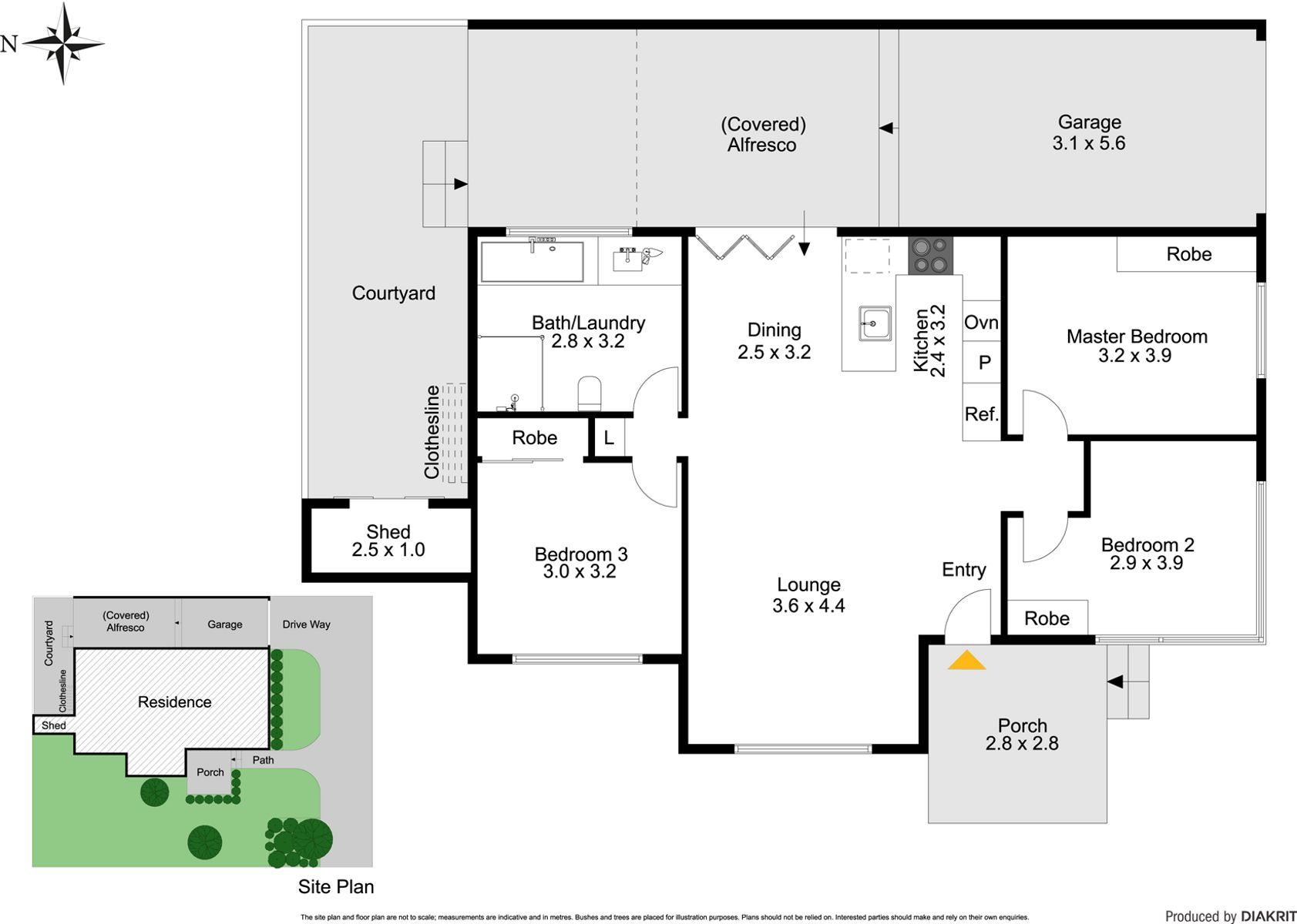 Renovated villa with space, style & waterviews