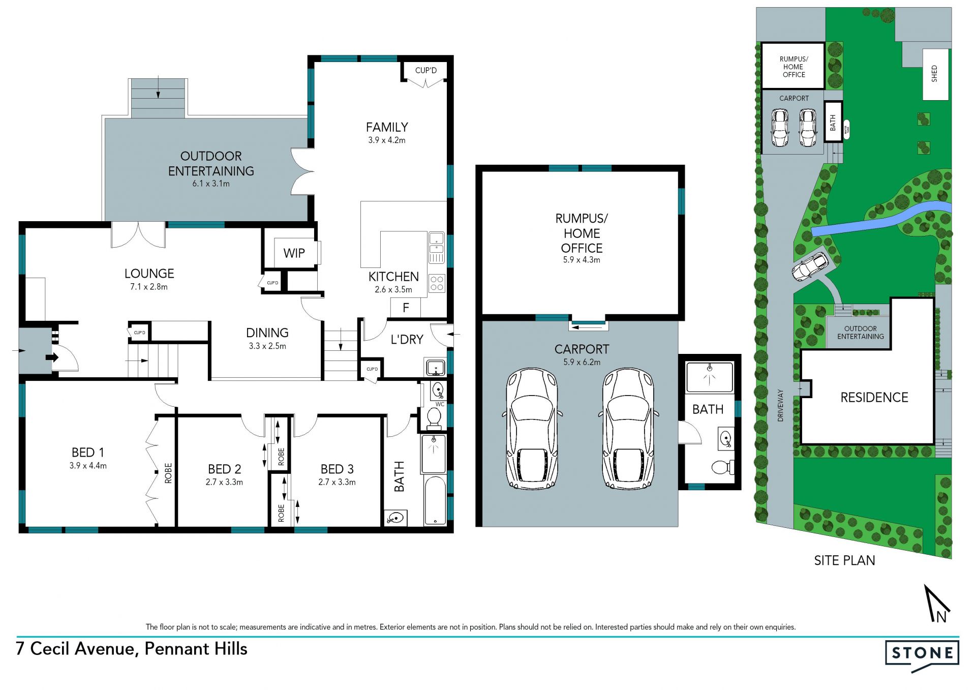 Generous family retreat in superbly tranquil street across 923sqm