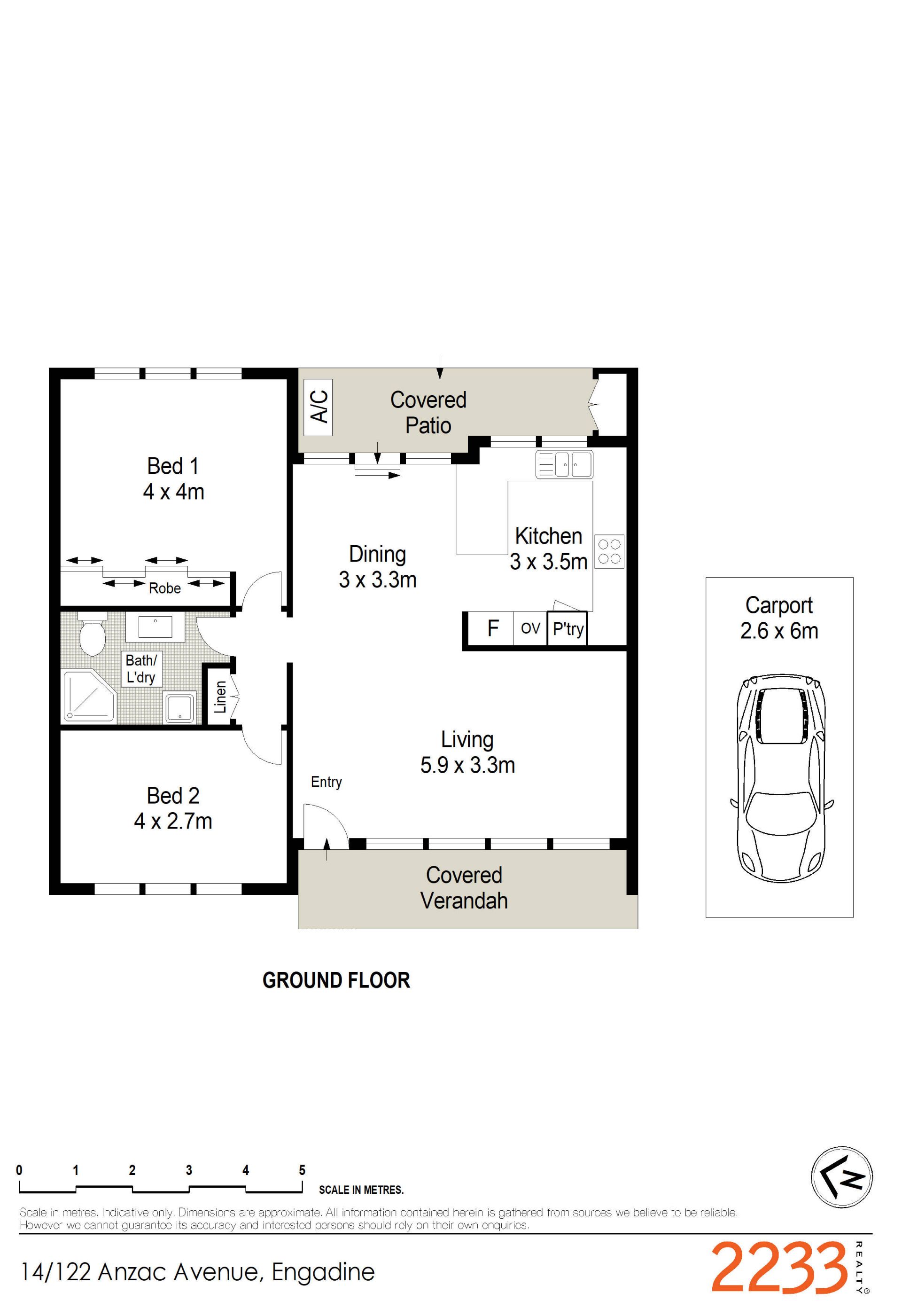 Over 55's Villa