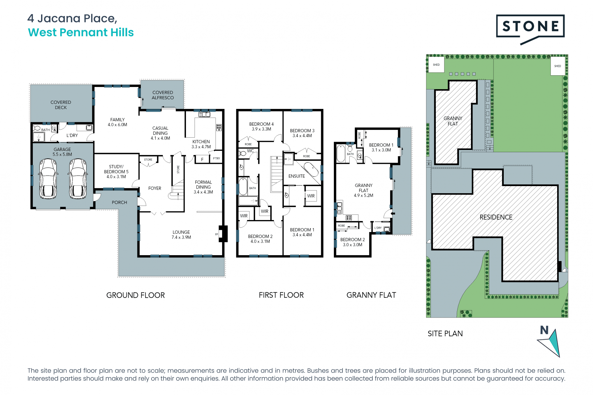 Expansive graceful residence for sheer family comfort