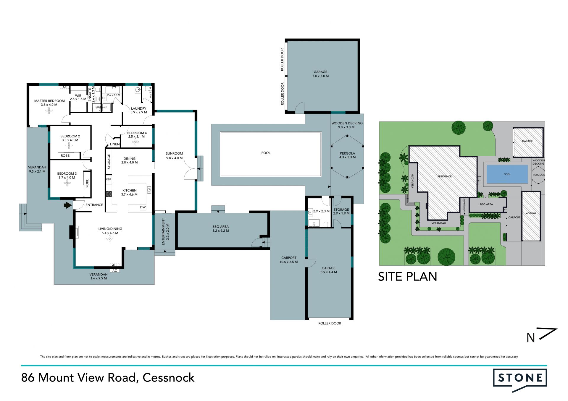 Large family home with abundant garaging