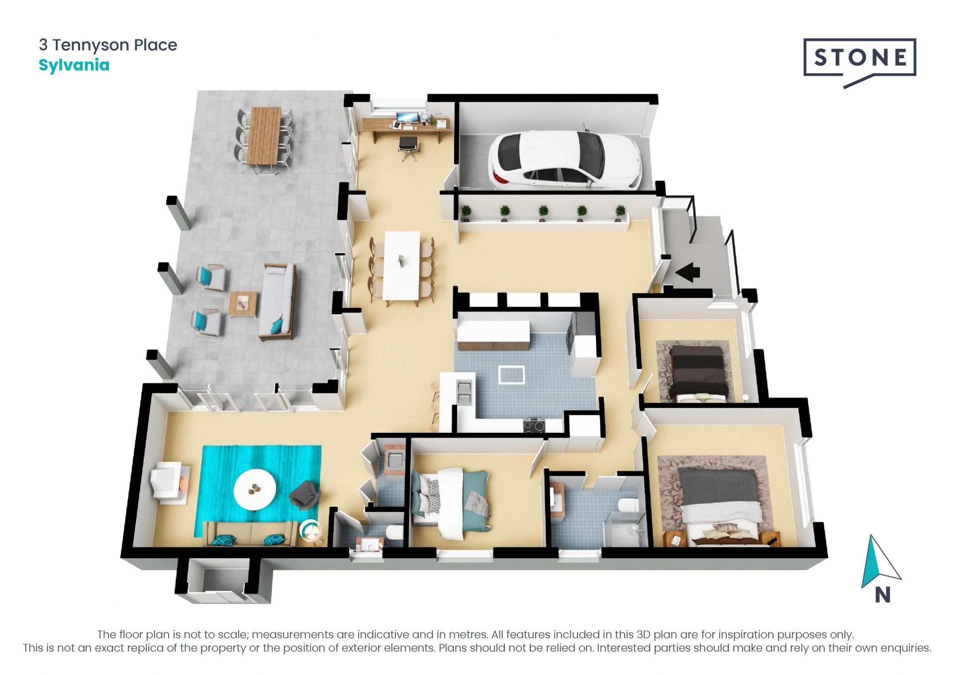 Private oasis for family-sized comfort (16m frontage on 570sqm)