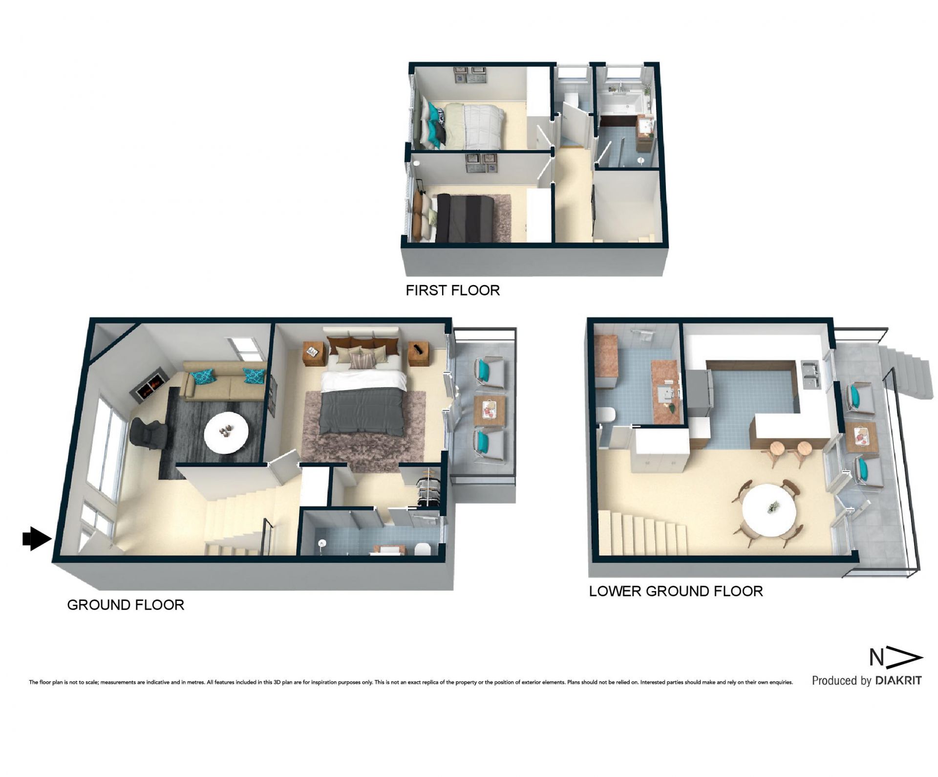 Duplex in tranquil bush setting