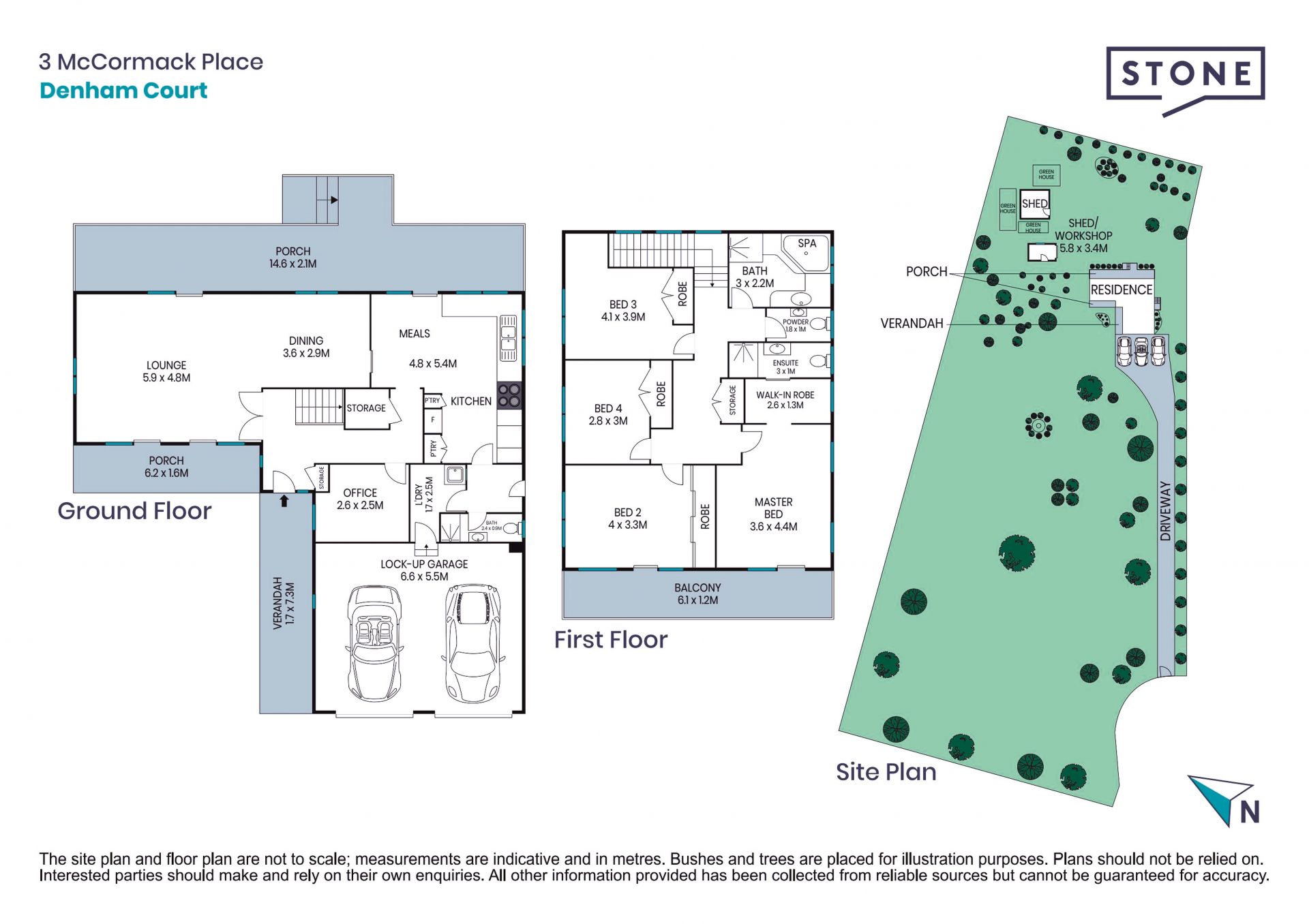 Tightly held home on acreage with superb potential