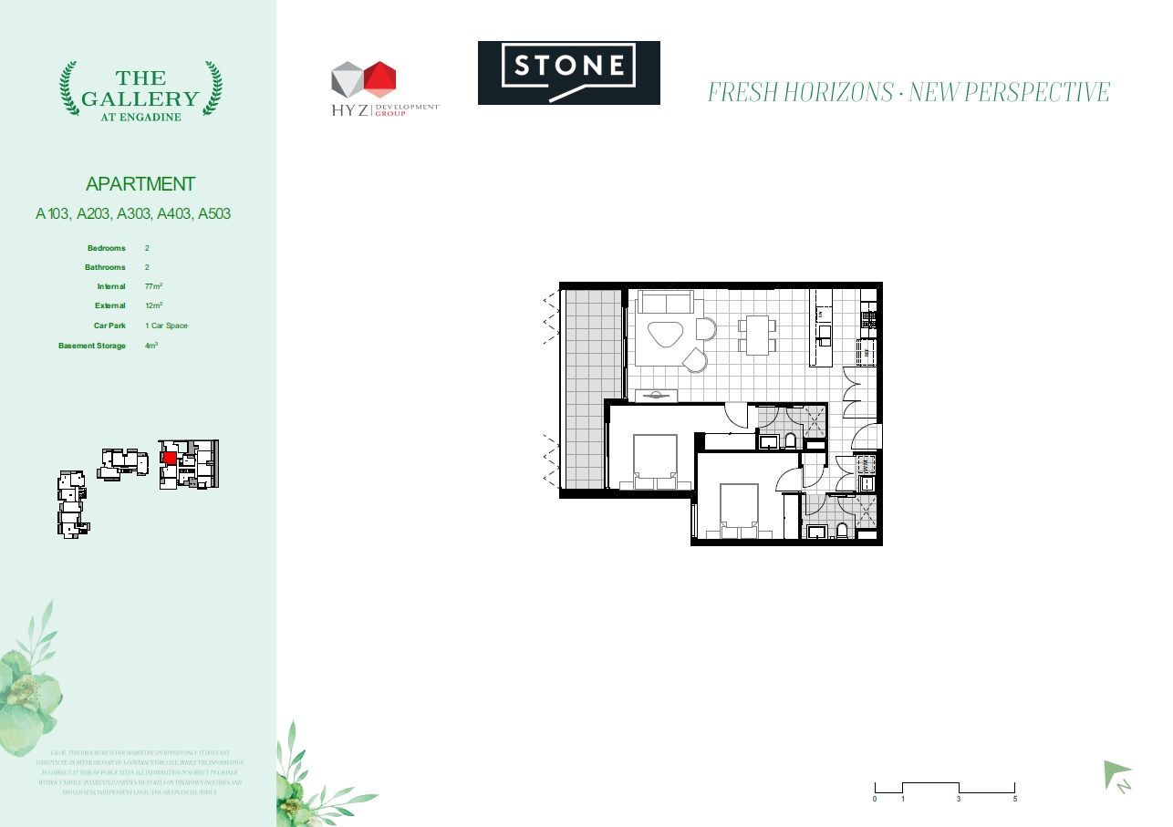 Stylish Brand New Apartment in The Gallery