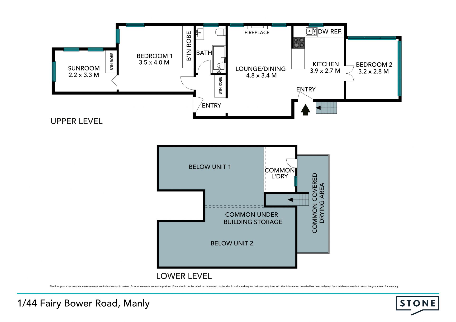 Ground floor Art Deco apartment on Manly's exclusive Eastern Hill