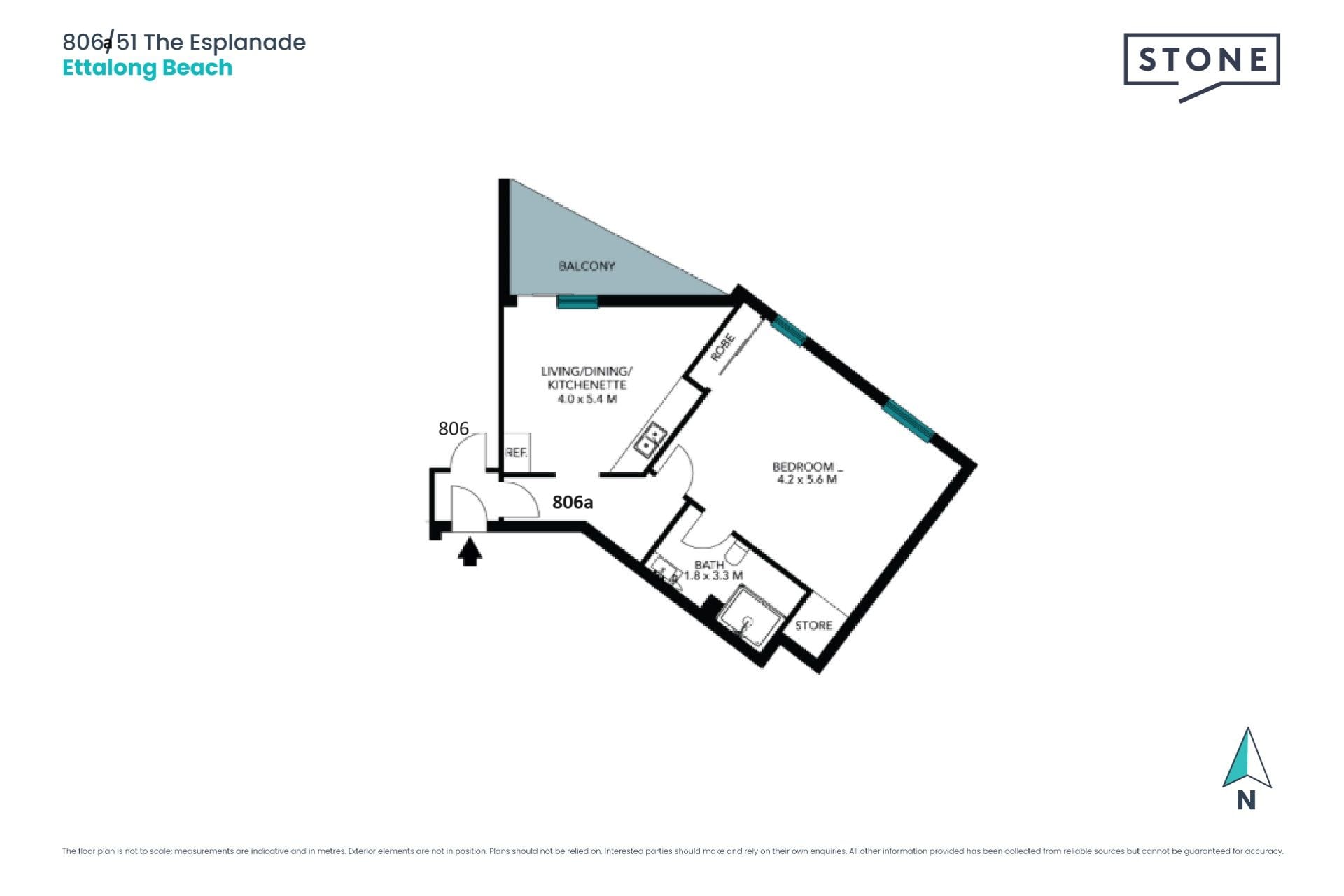 Level 8 Beachside Apartment - 3 month lease