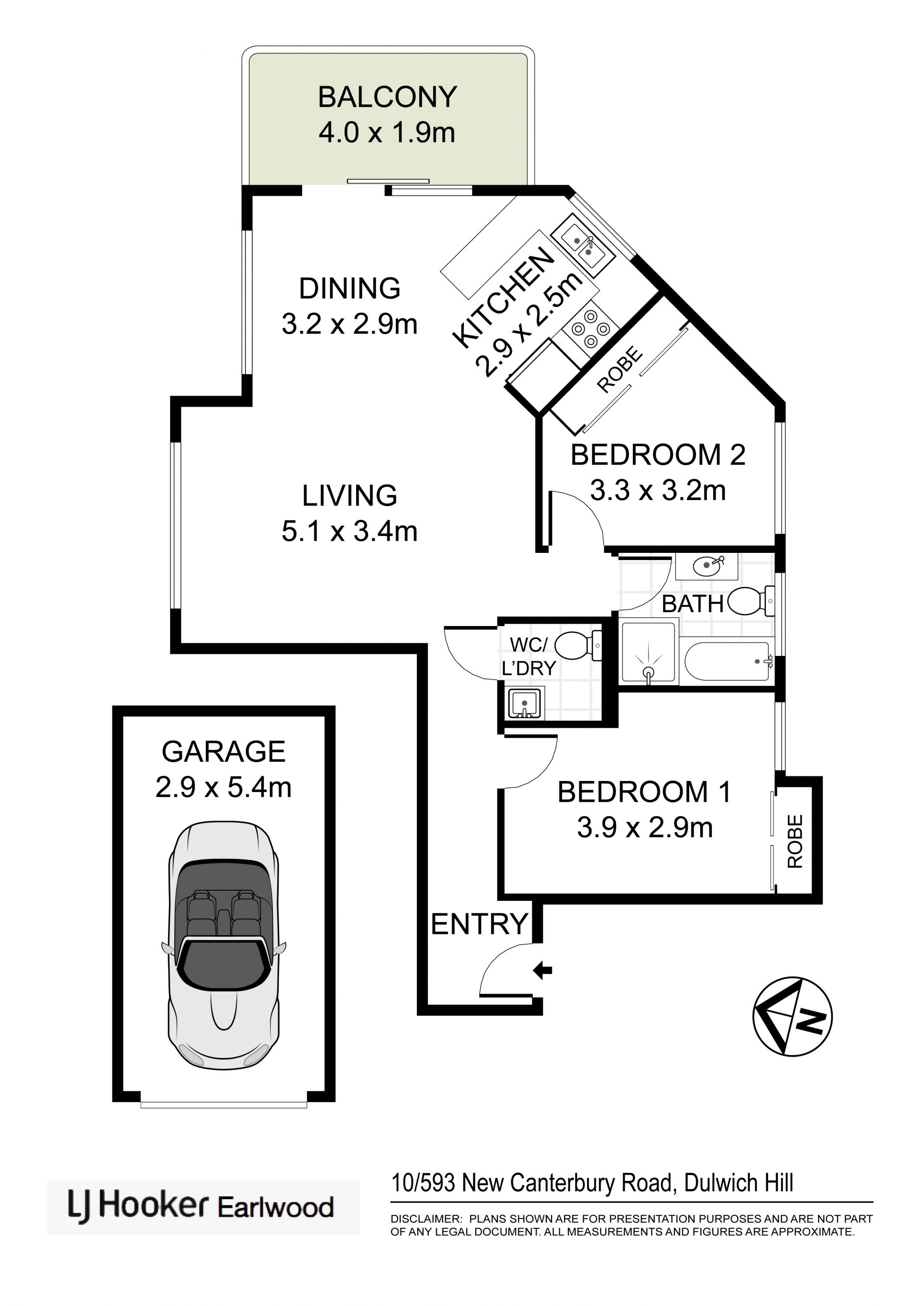 Bright apartment in Exceptional location