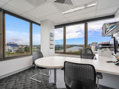 SPEC SUITE OFFICE WITH SWEEPING RIVER VIEWS