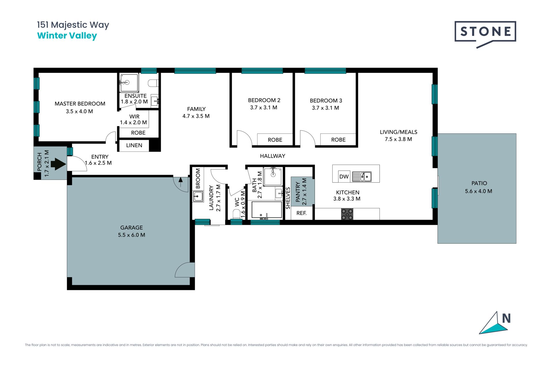 Modern spacious living in Winter Valley!