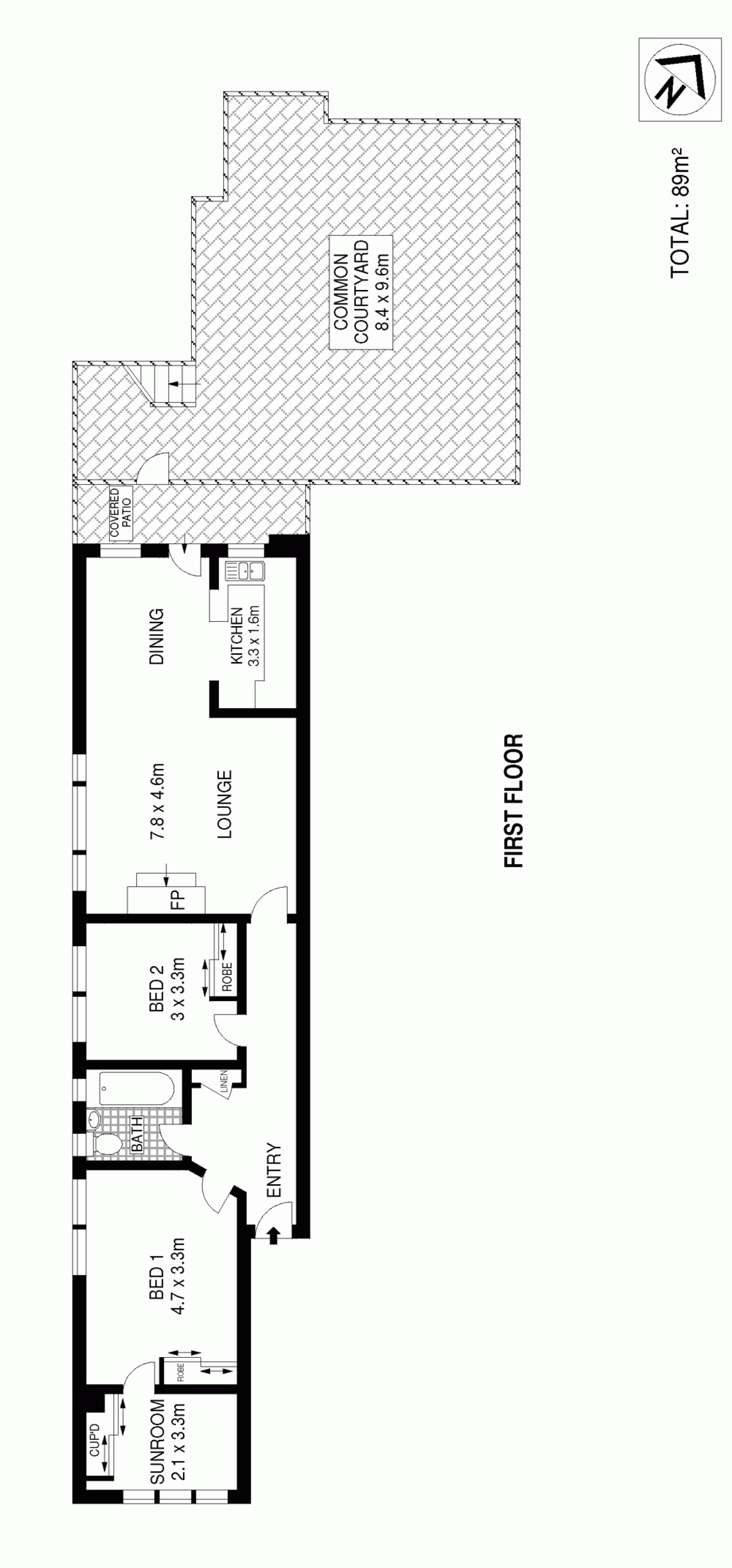 Renovated Art Deco apartment in prime position