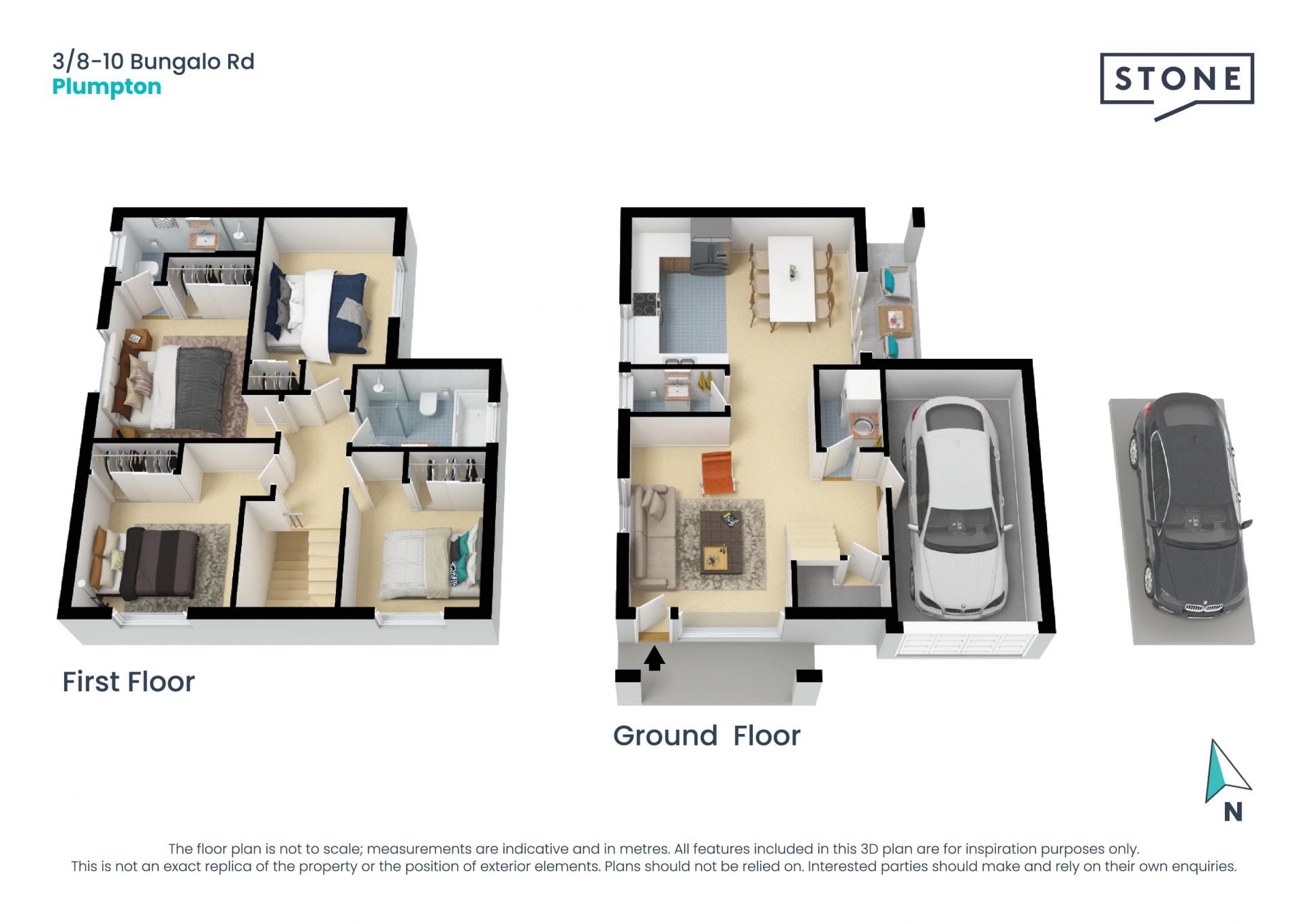 Perfectly positioned, free standing townhouse