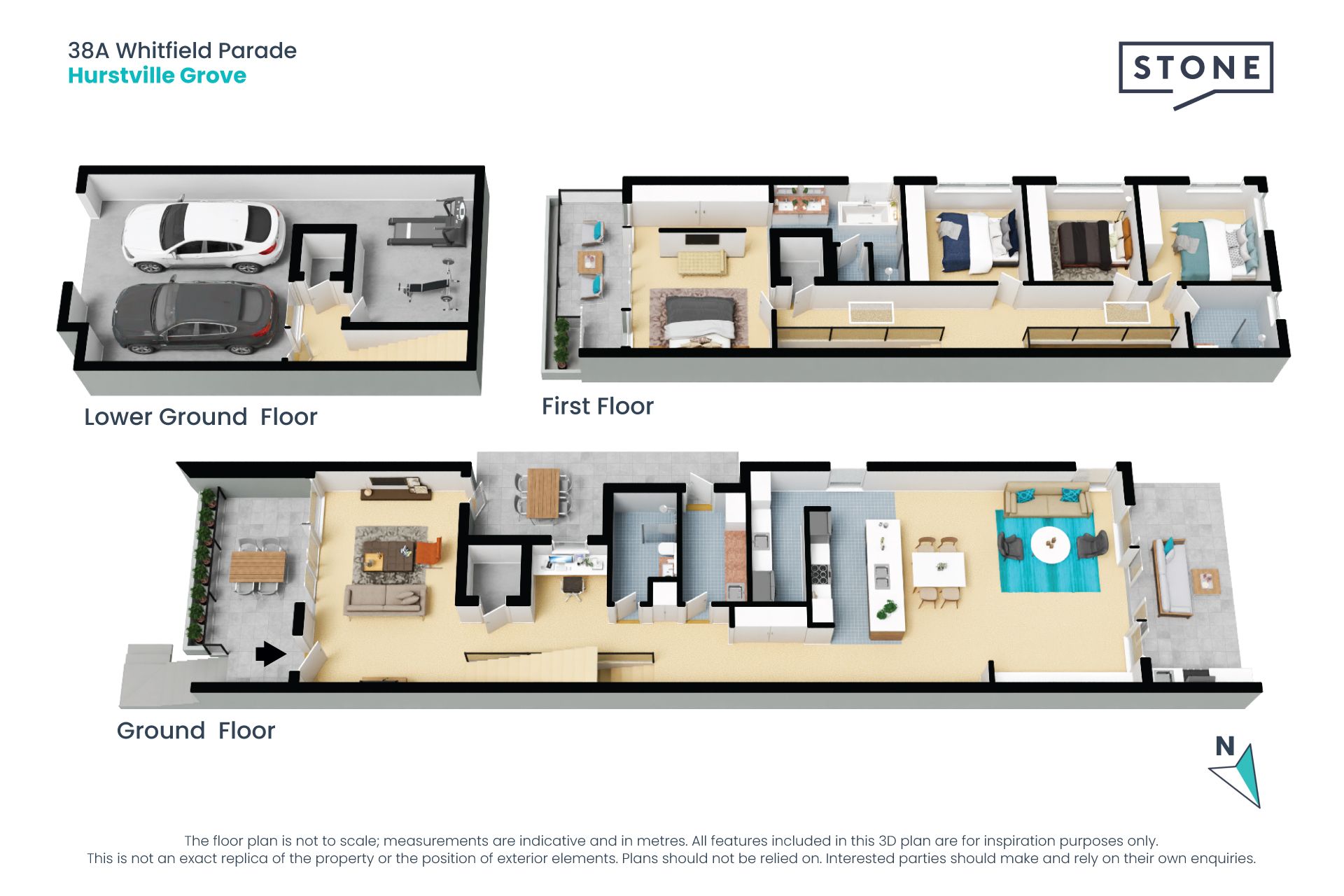 Sumptuous new dress-circle duplex