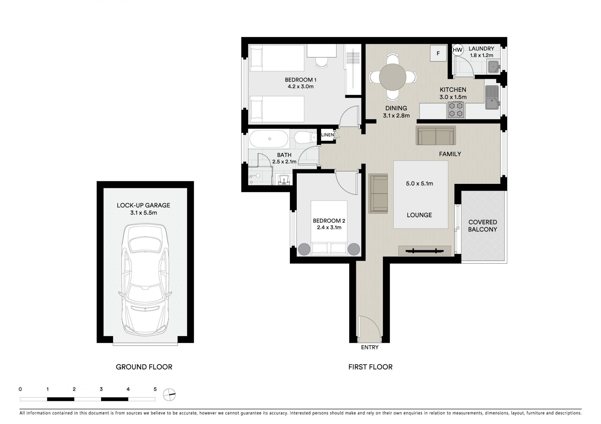 Bright modern interiors