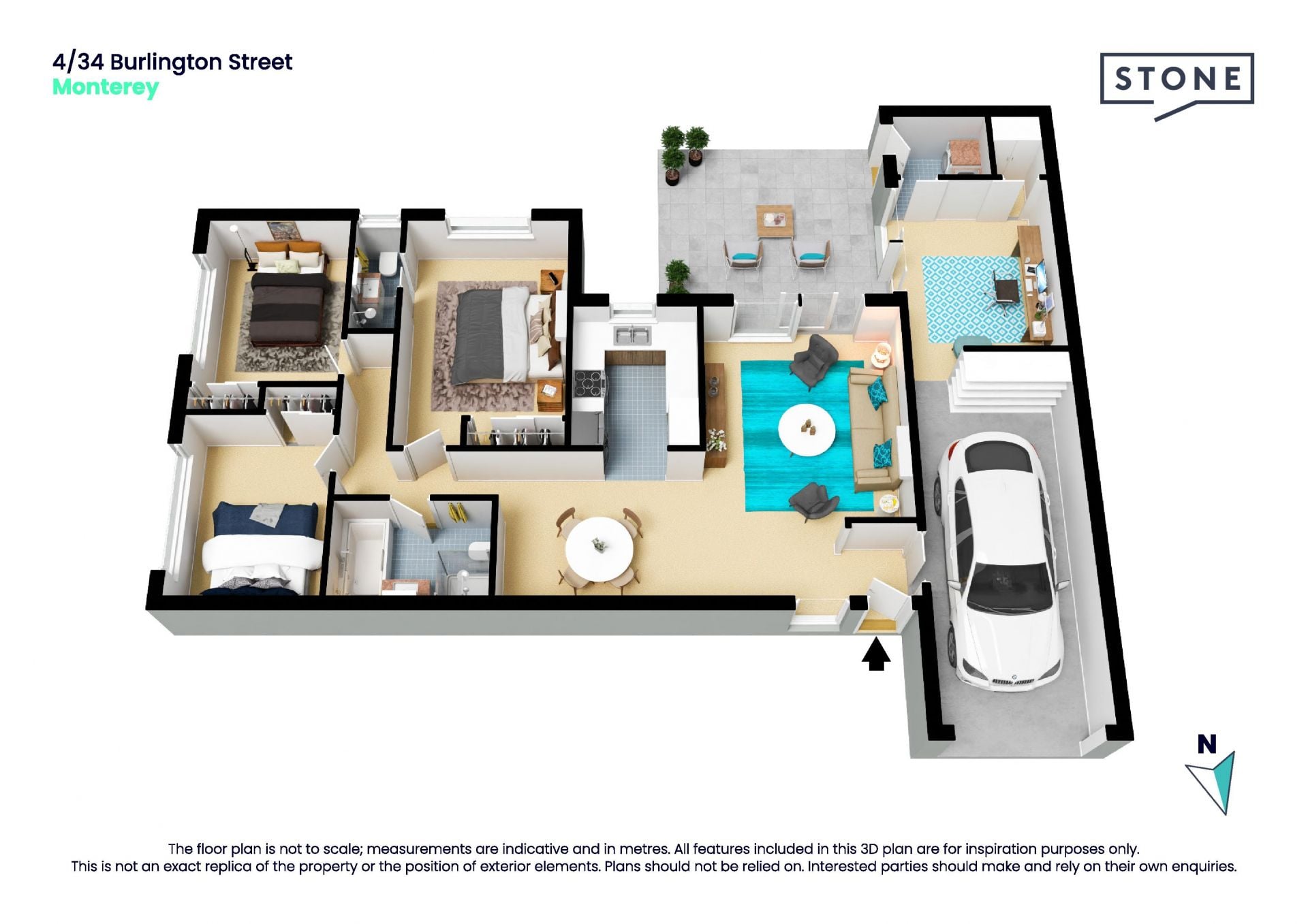 House-sized space & privacy with low-maintenance ease on 220sqm