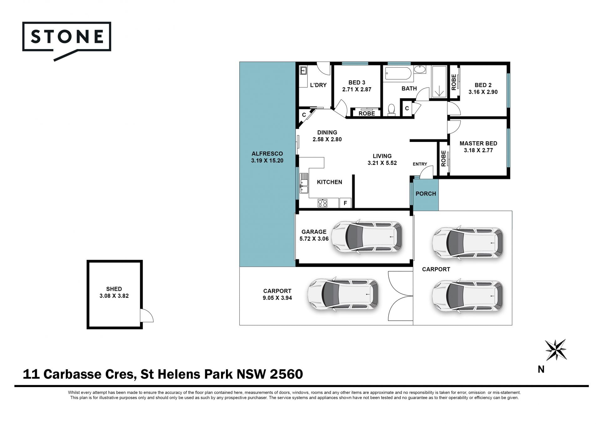 Wide side access & outdoor living