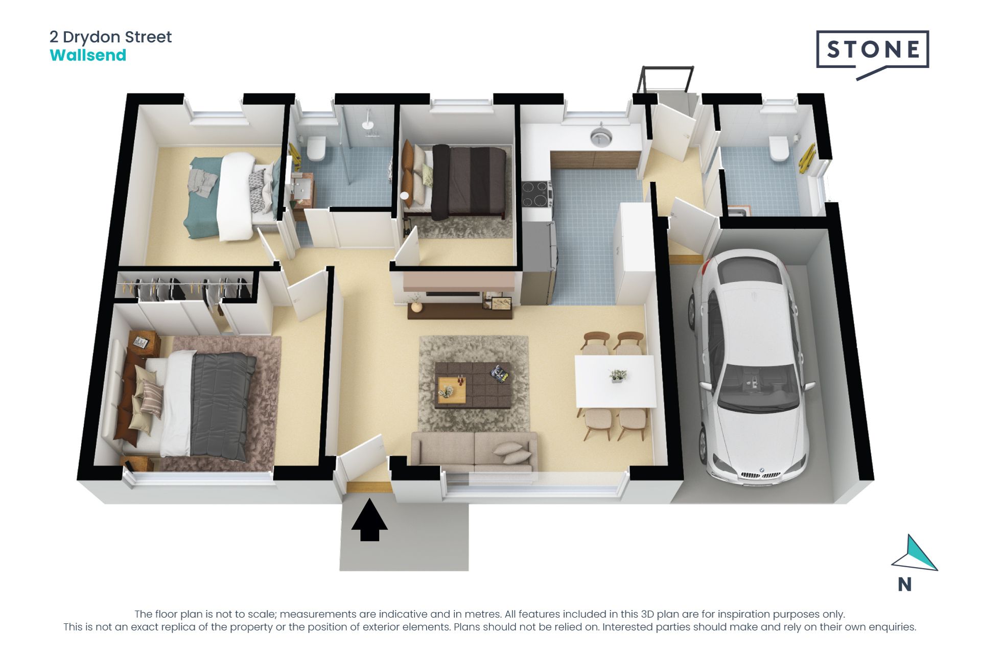 Move straight into this renovated cul-de-sac home