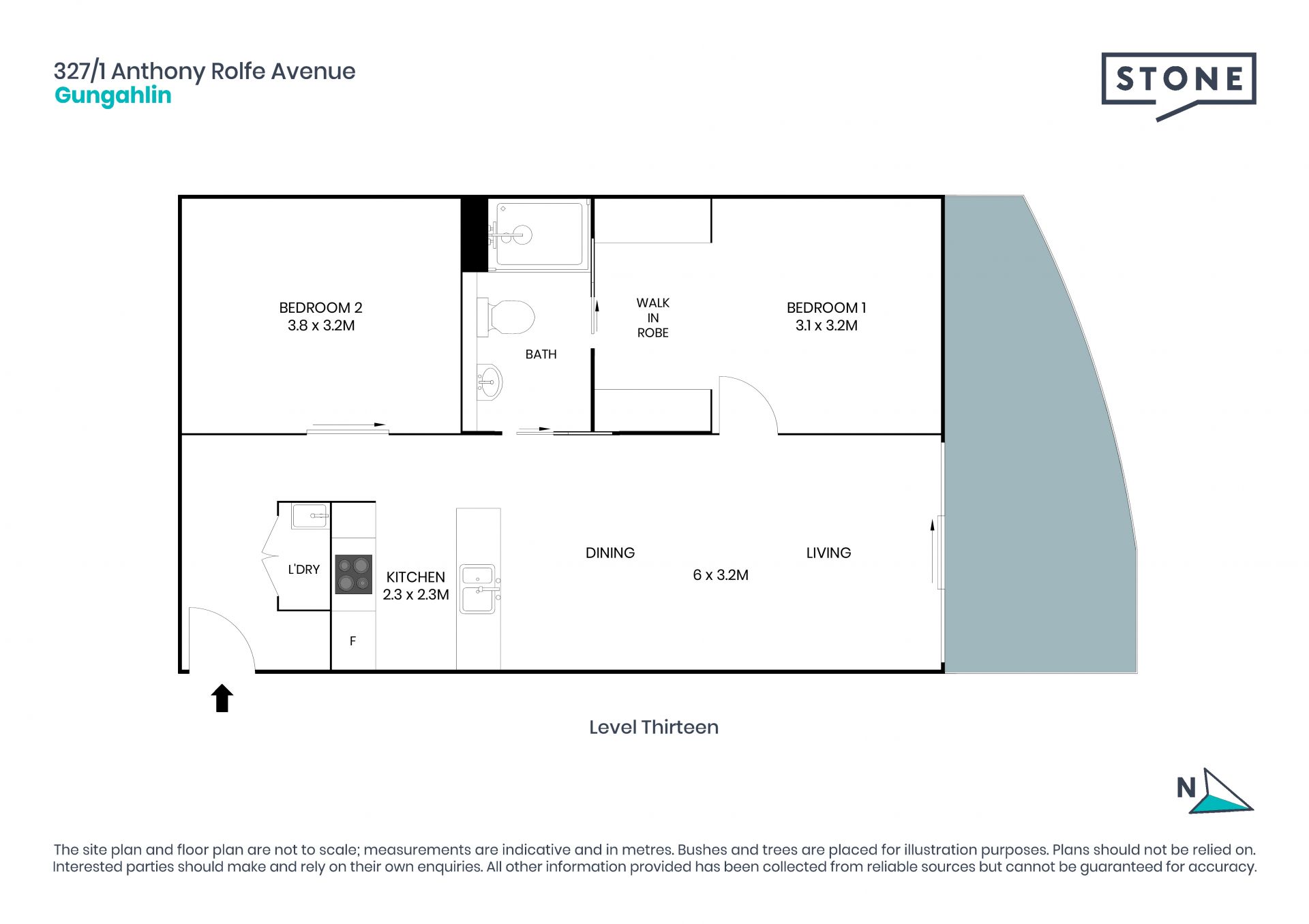 Amazing north-facing apartment with stunning views!