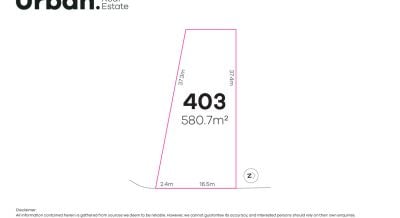 Claremont Meadows Lot 403 Pandorea Street