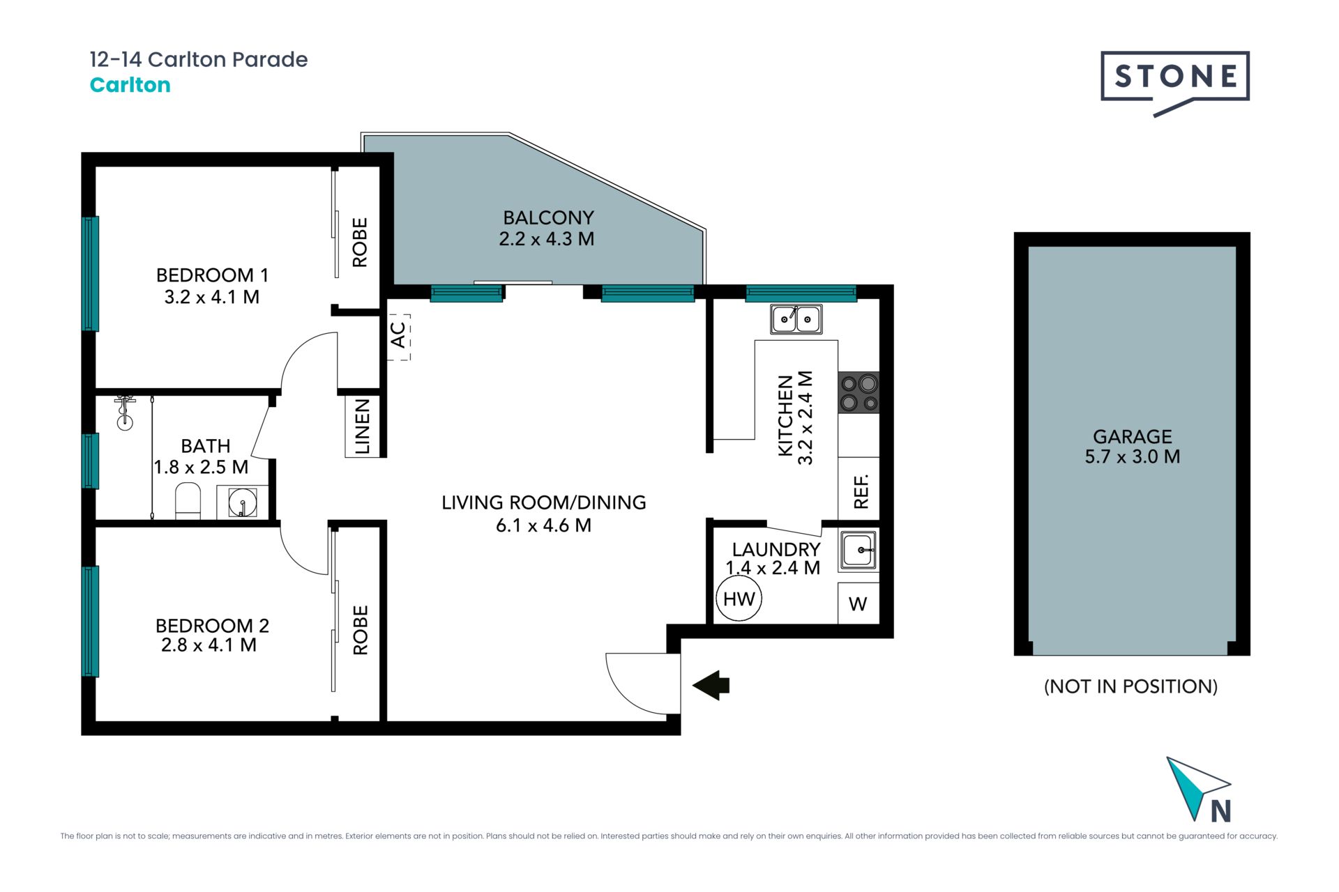 Sunny modernised unit in village heart