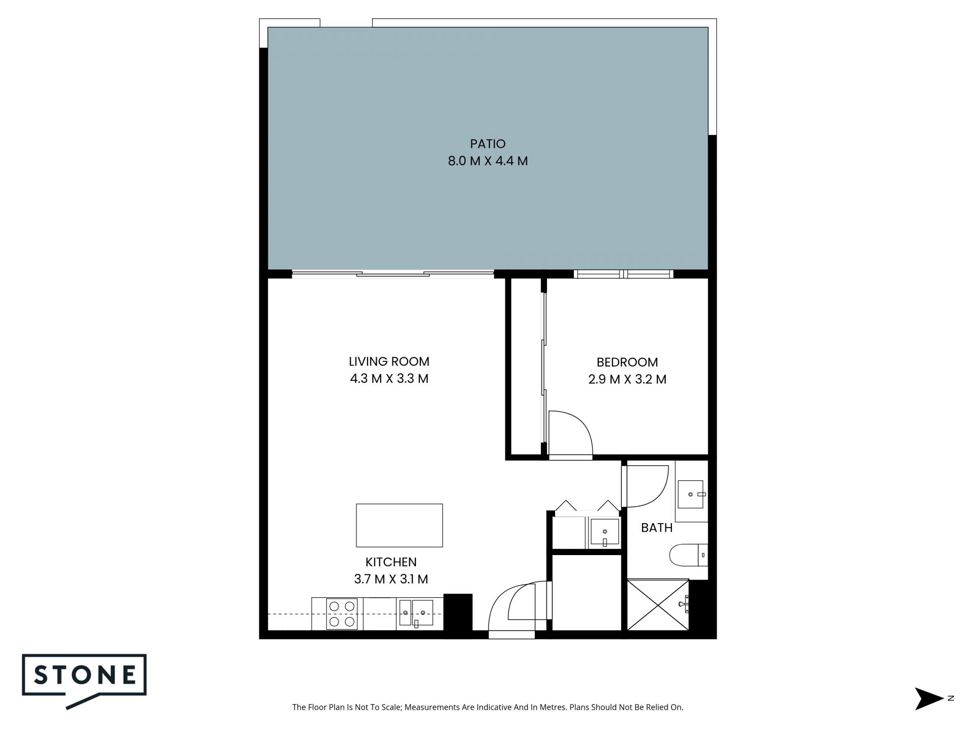 Convenient Apartment with Courtyard, Pool & Gym Access