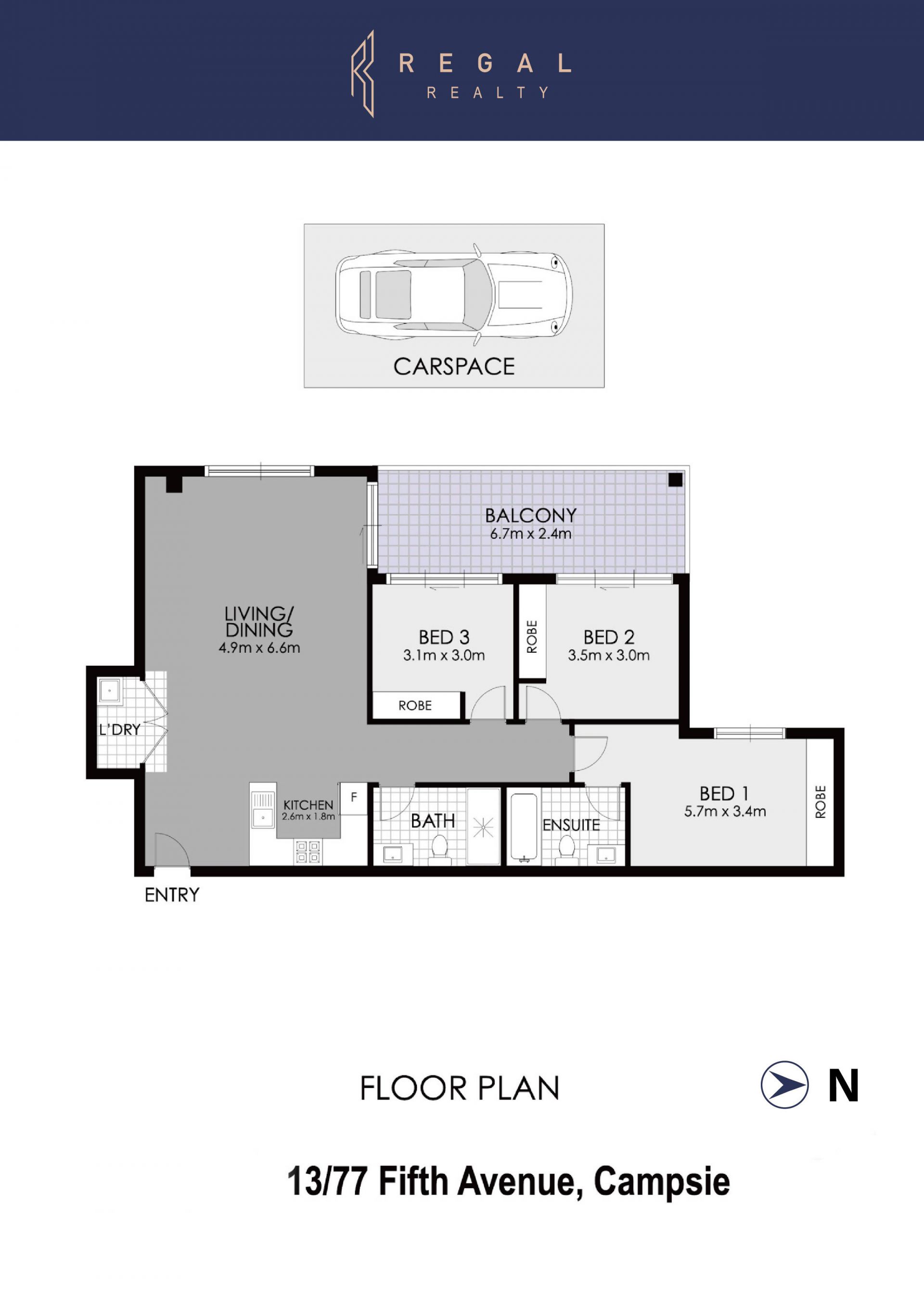 Contemporary 3 bedrooms apartment in popular Fifth Ave Campsie!