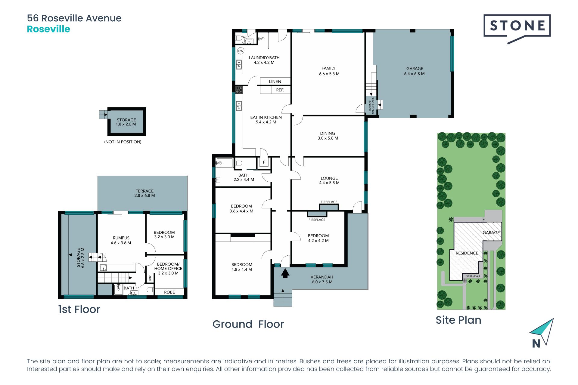 Charming federation on prized 1600sqm level north to rear block