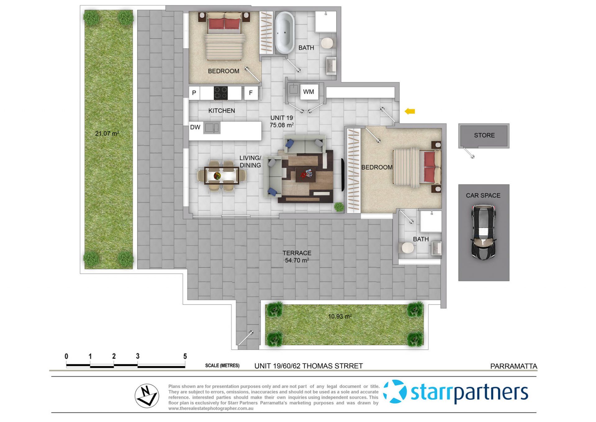 Two Bedroom Unit with Absolute Precision