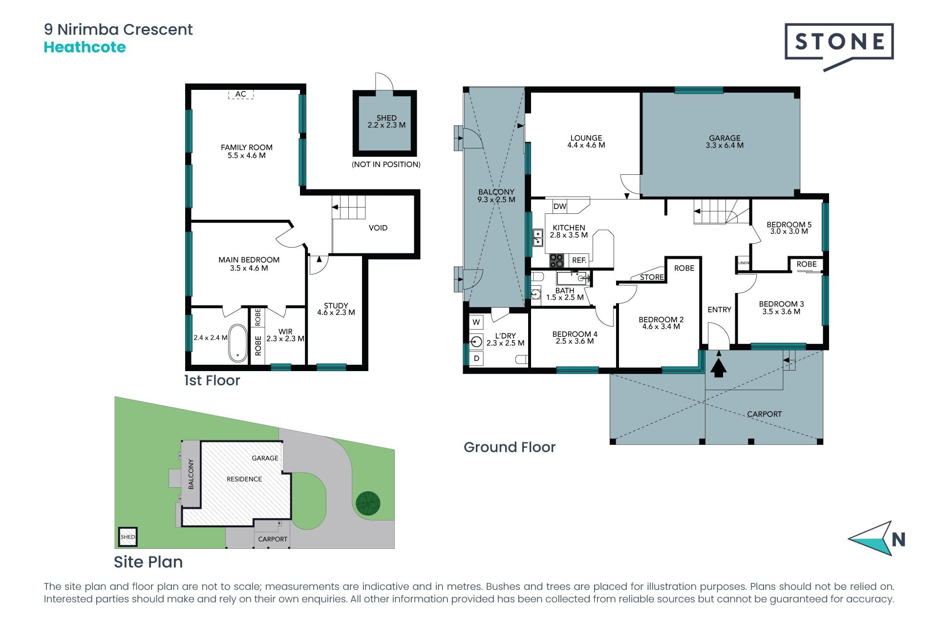 Good size family home with a peaceful bush outlook