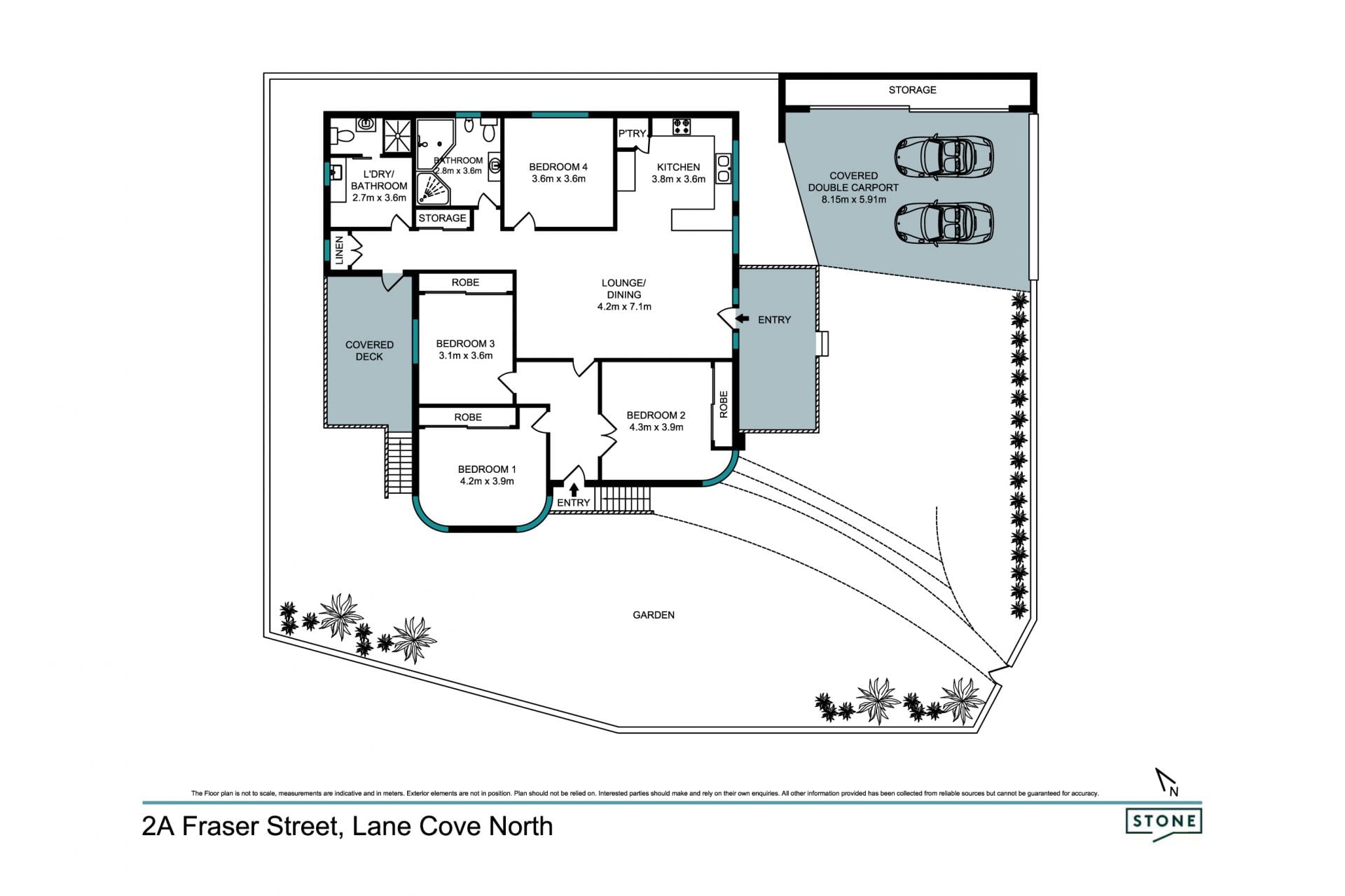 Single level family home offering easy care living