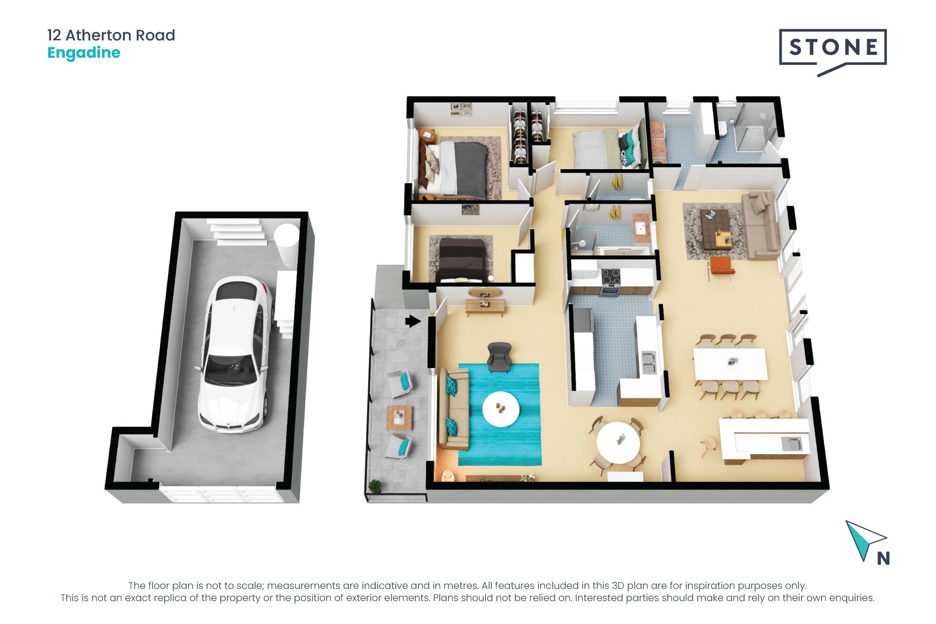 Tightly-held family home with treetop outlooks