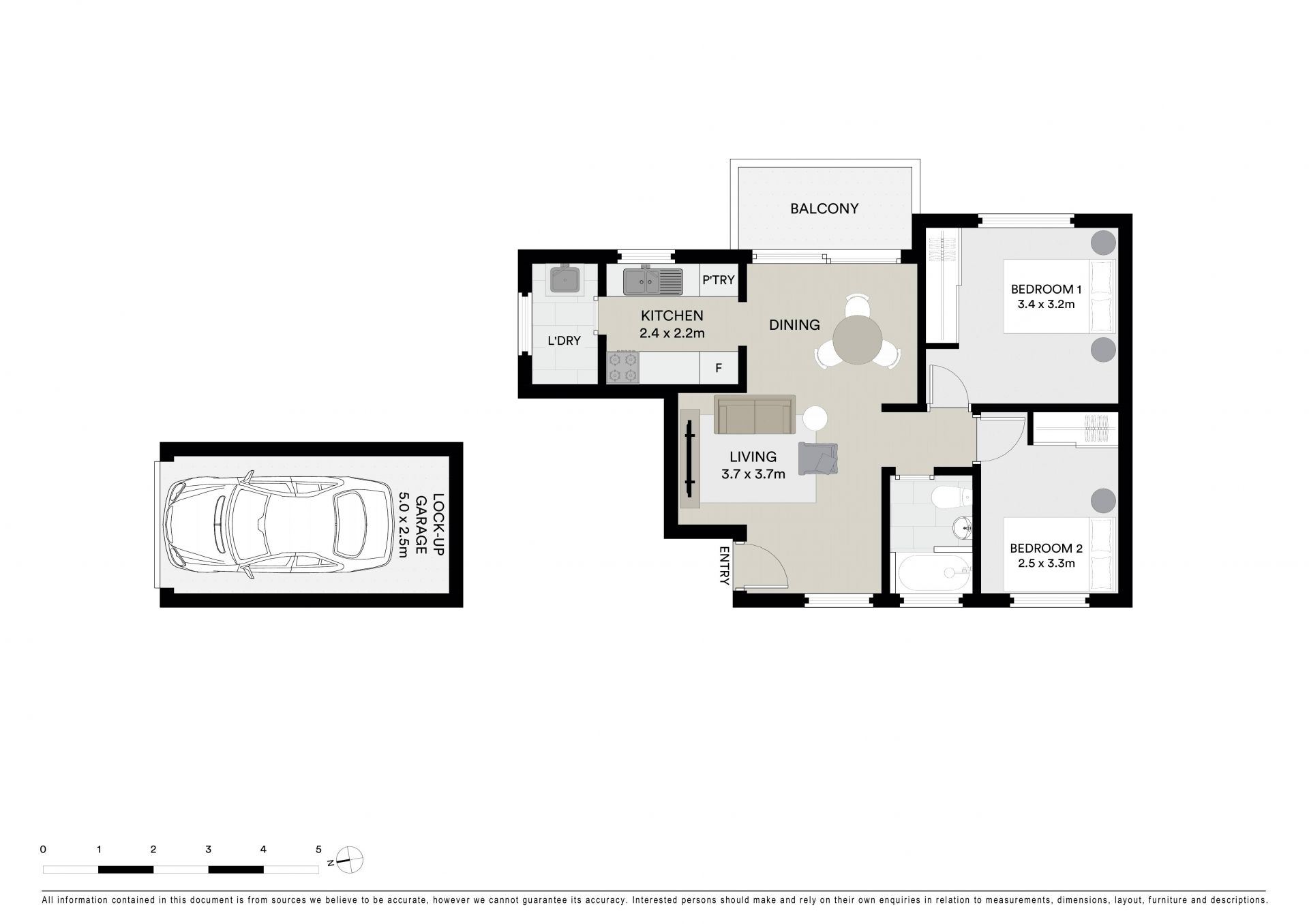 Easy modern living in highly convenient location