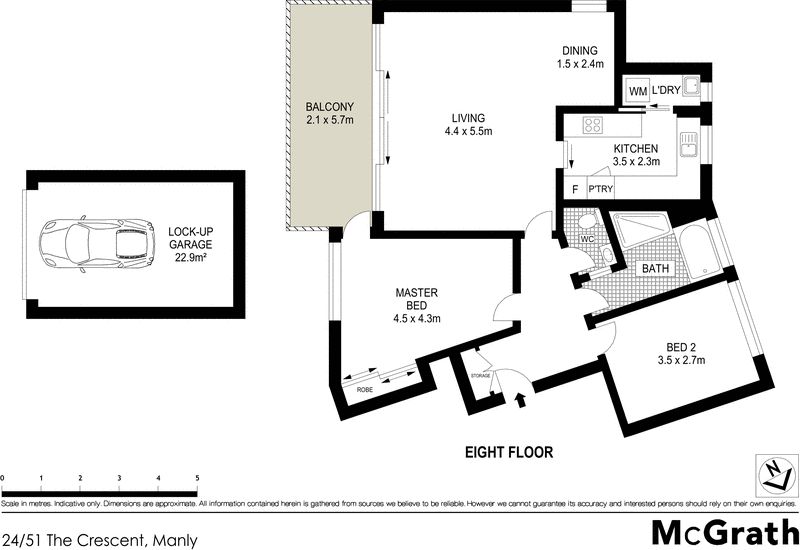 Prestigious harbourfront security apartment