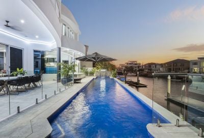 Sleek Statement of Waterfront Luxury