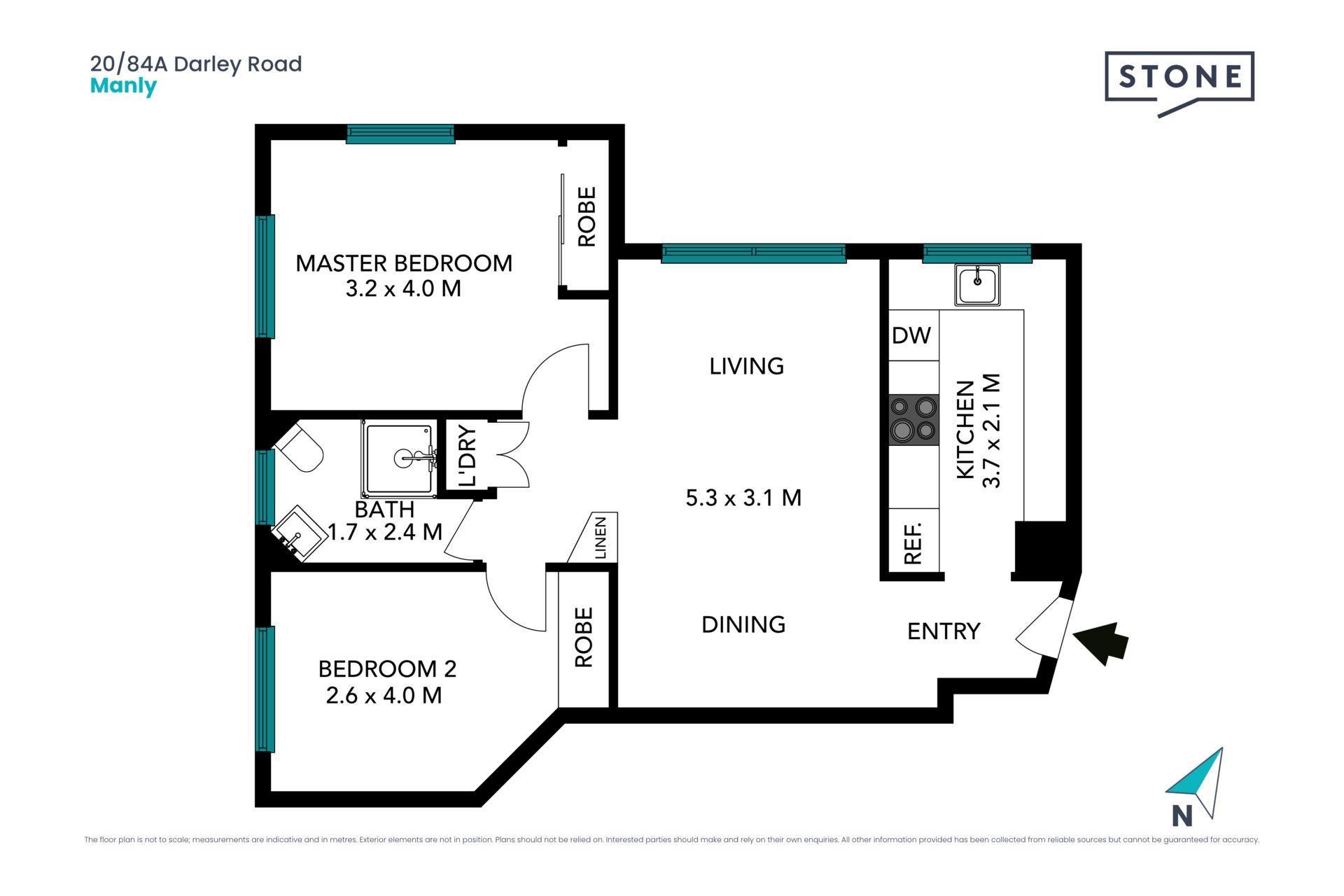 Fresh and airy apartment in the heart of Manly *Open Home Cancelled*