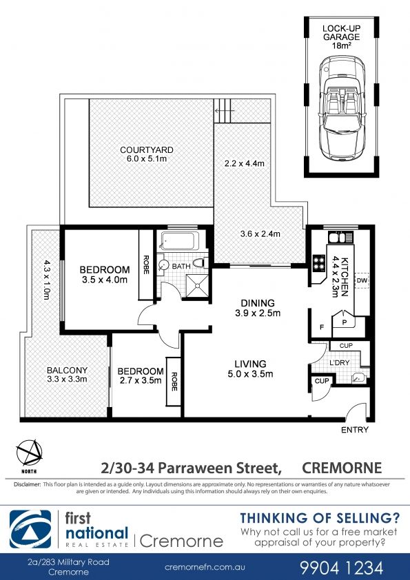Enormous Courtyard Apartment
