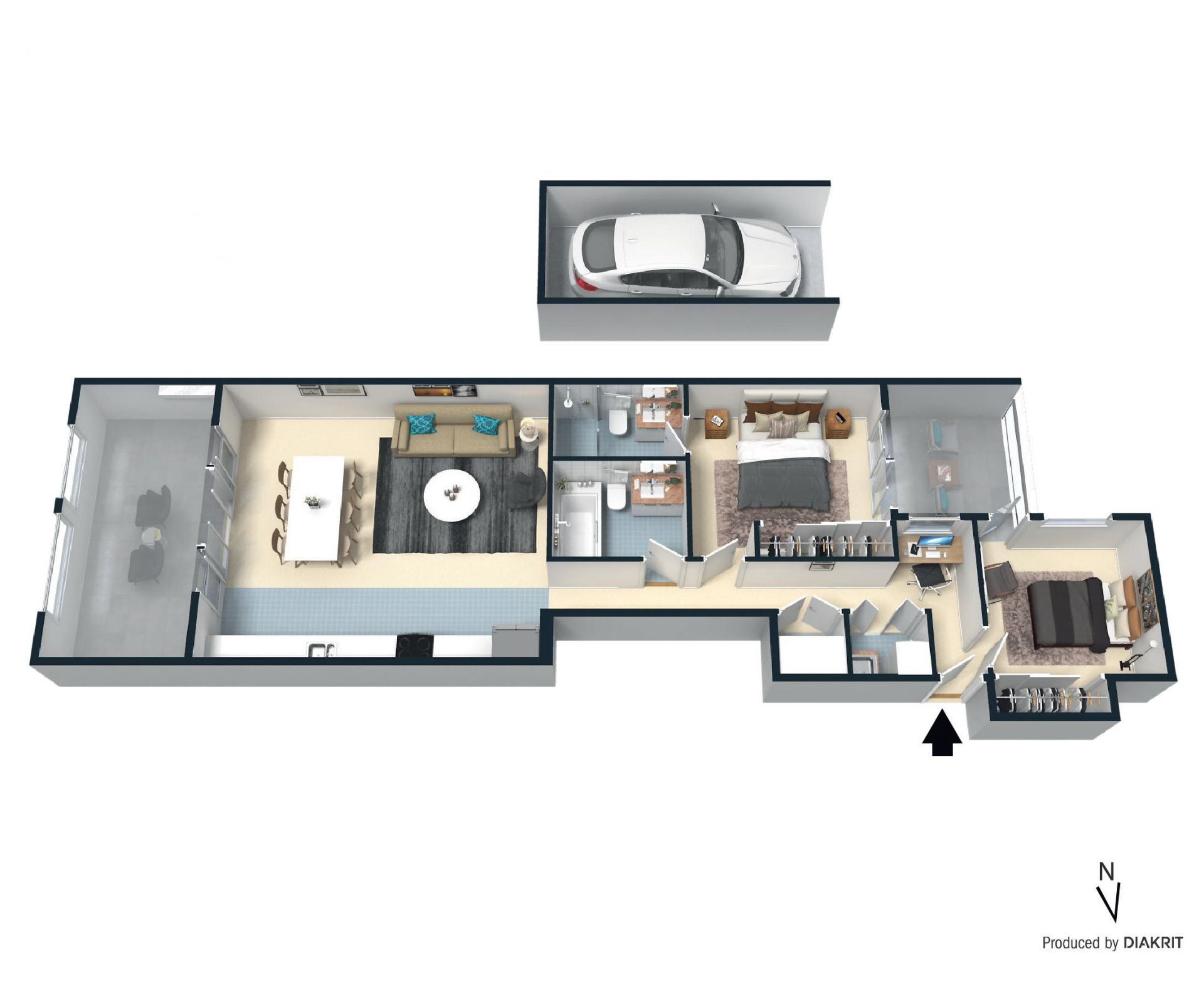 Low maintenance lifestyle in beachside locale