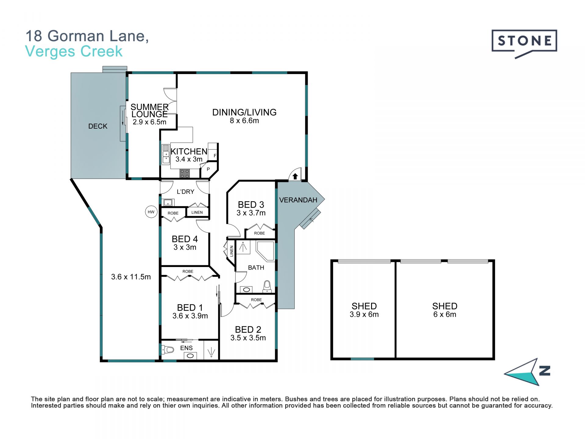 Family retreat with Pool in Verges Creek on 1.46Ha (3.5Ac)