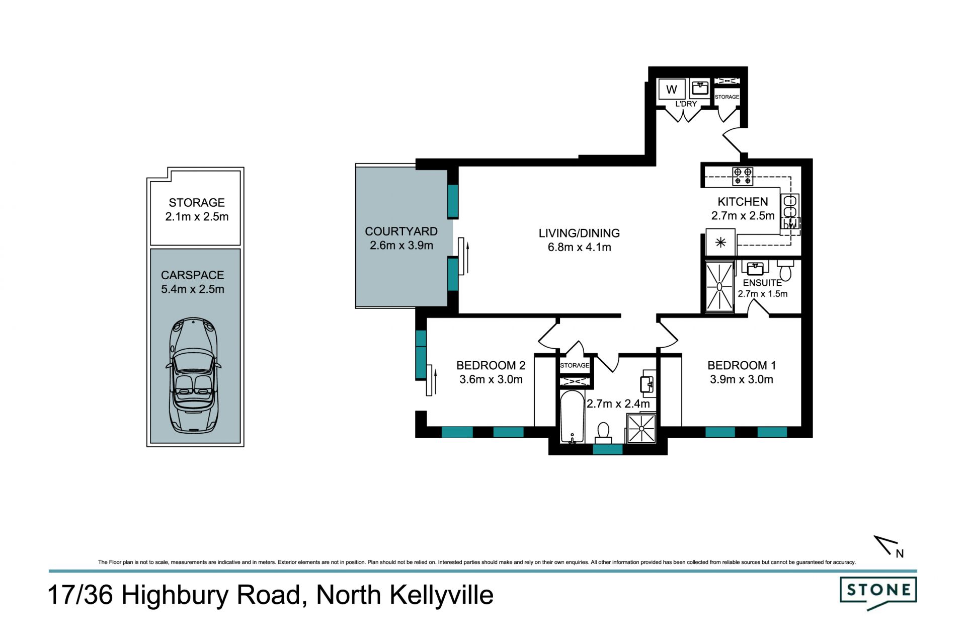Spacious Two-Bedroom Apartment in a Prime North Kellyville Location