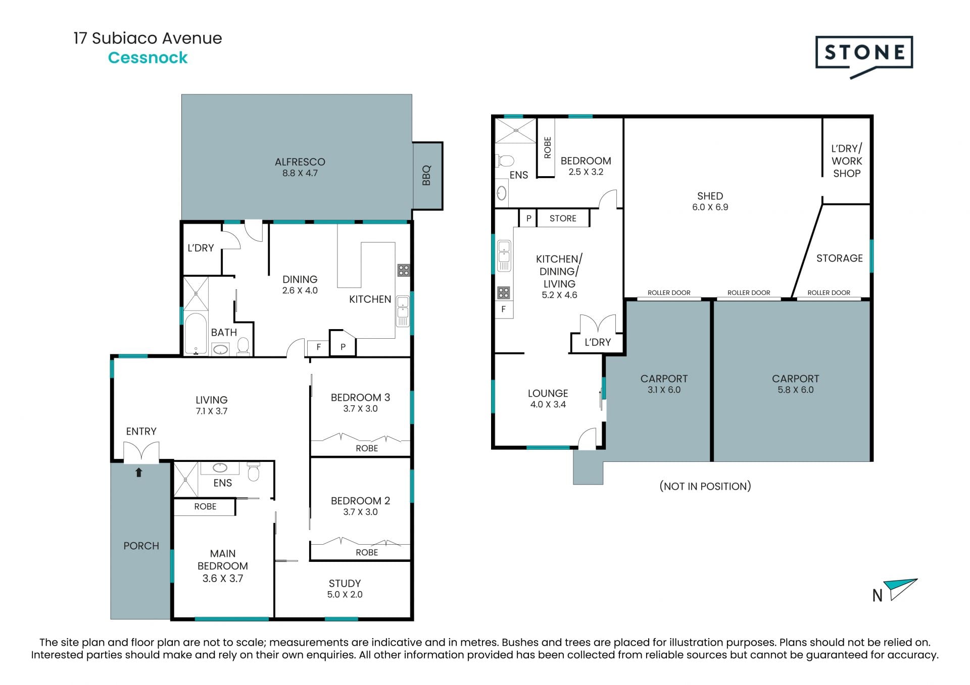 Effortless family comfort with granny flat & shed