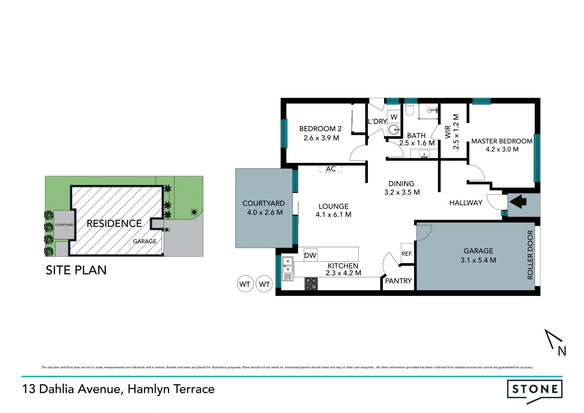 5 year-young, easy living villa, secure tenant in place